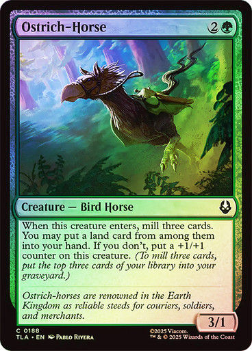 Ostrich-Horse (TLA) (188) / Foil