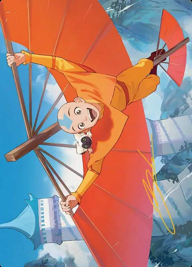 Aang, the Last Airbender // Aang, the Last Airbender (ATLA) (1) / NO Firmada
