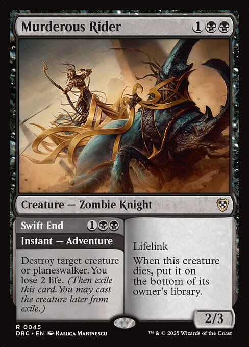 Murderous Rider // Swift End (DRC) (45)