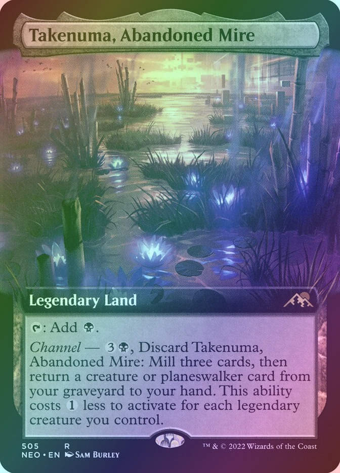 Takenuma, Abandoned Mire (NEO) (505) / Extended Art / Foil