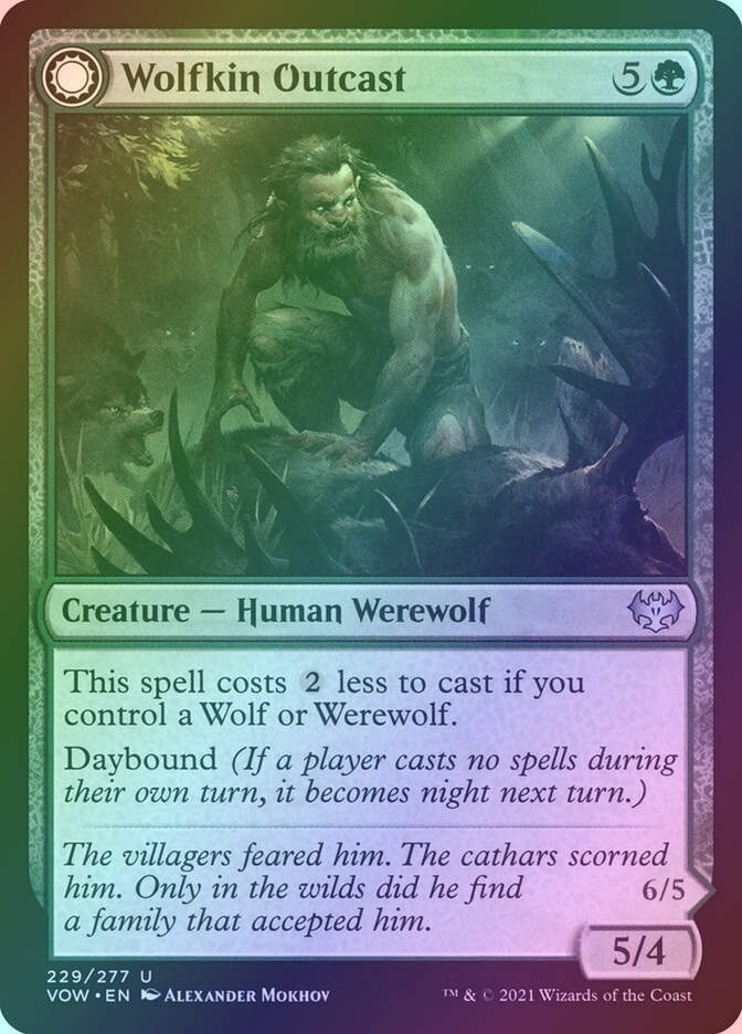 Wolfkin Outcast // Wedding Crasher (VOW) (229) / Foil