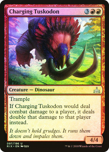 Charging Tuskodon (RIX) (97) / Foil