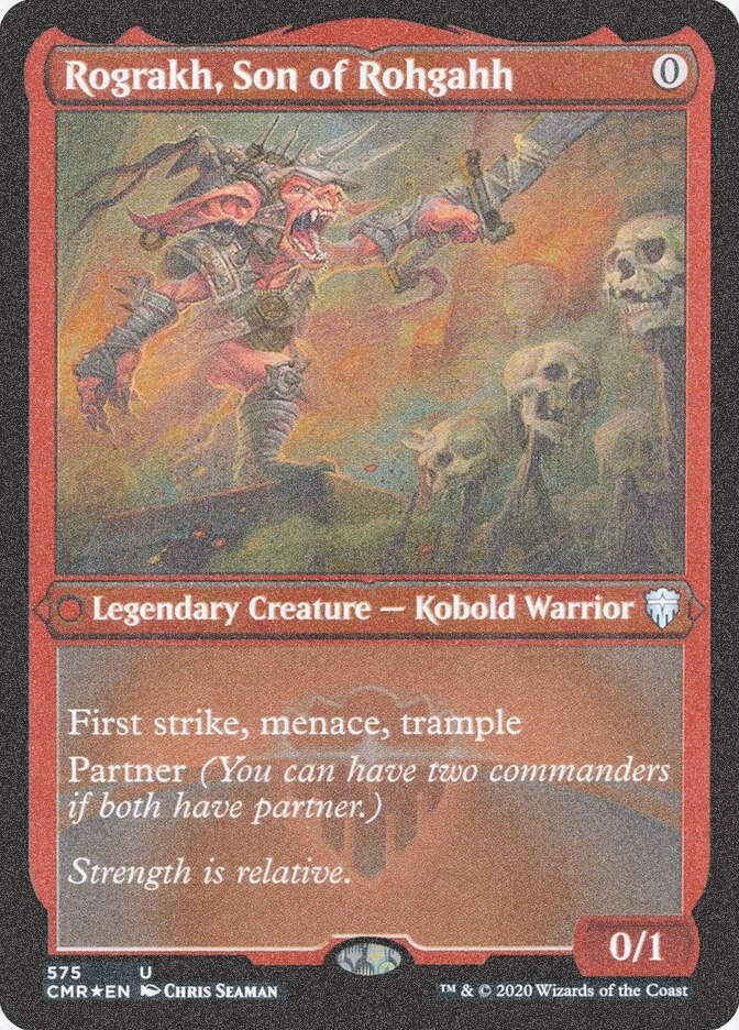 Rograkh, Son of Rohgahh (CMR) (575) / Foil Etched