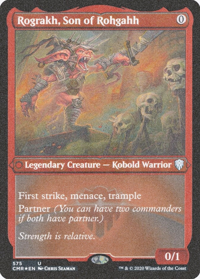 Rograkh, Son of Rohgahh (CMR) (575) / Foil Etched