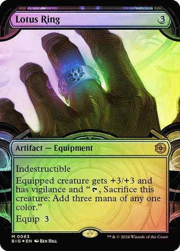 Lotus Ring (BIG) (63) / Showcase / Foil