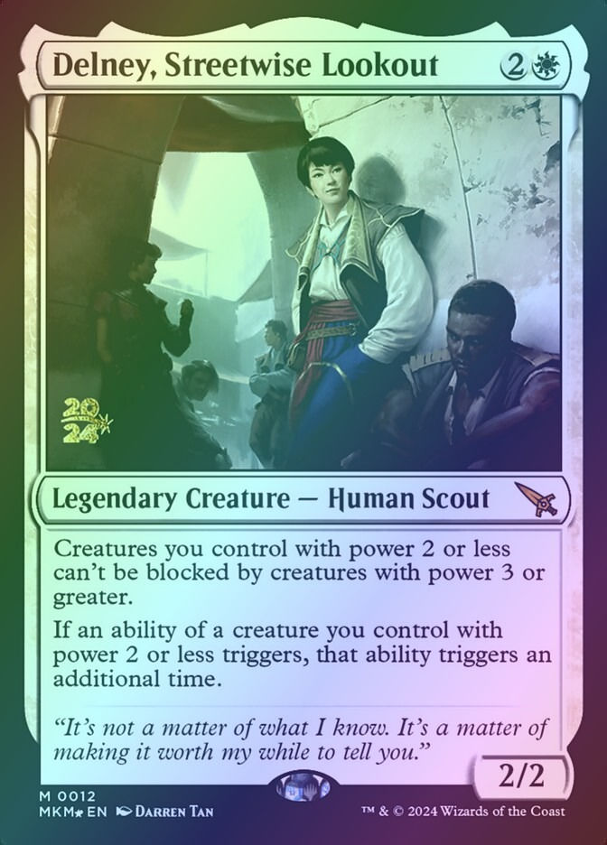 Delney, Streetwise Lookout (PMKM) (12s) / Foil