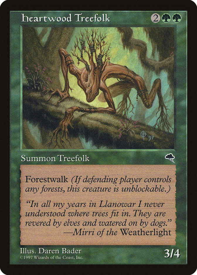 Heartwood Treefolk (TMP) (233)