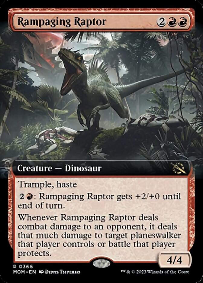 Rampaging Raptor (mom_366) / Extended Art