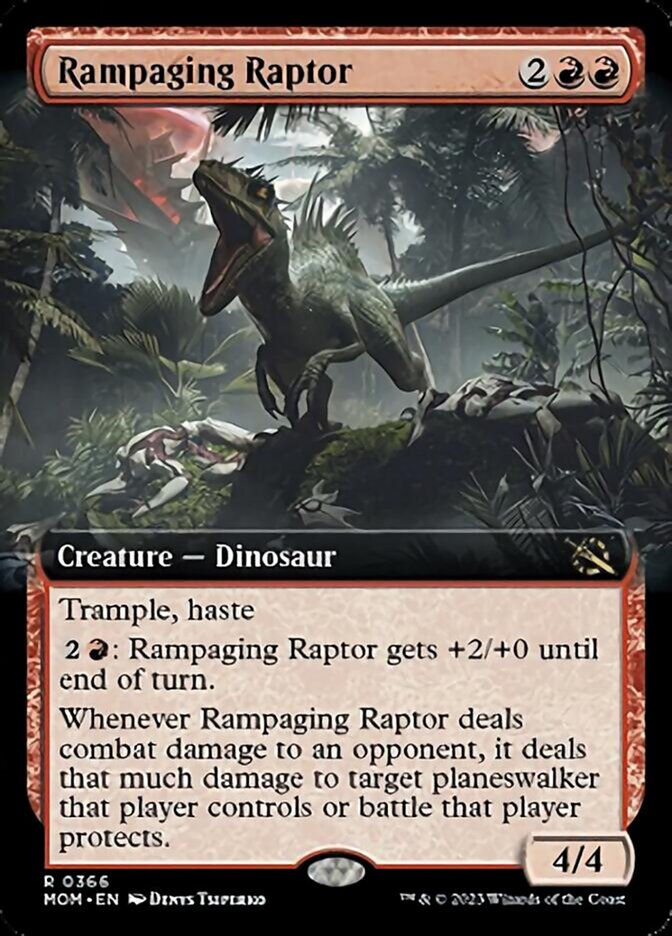 Rampaging Raptor (mom_366) / Extended Art
