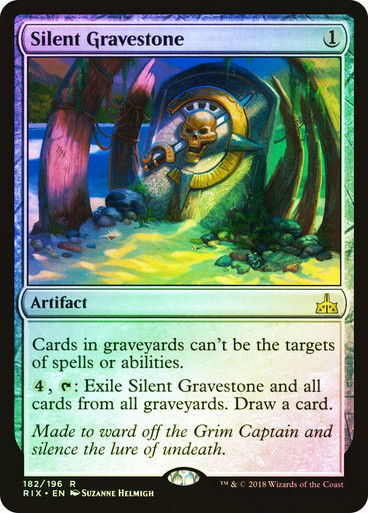 Silent Gravestone (RIX) (182) / Foil