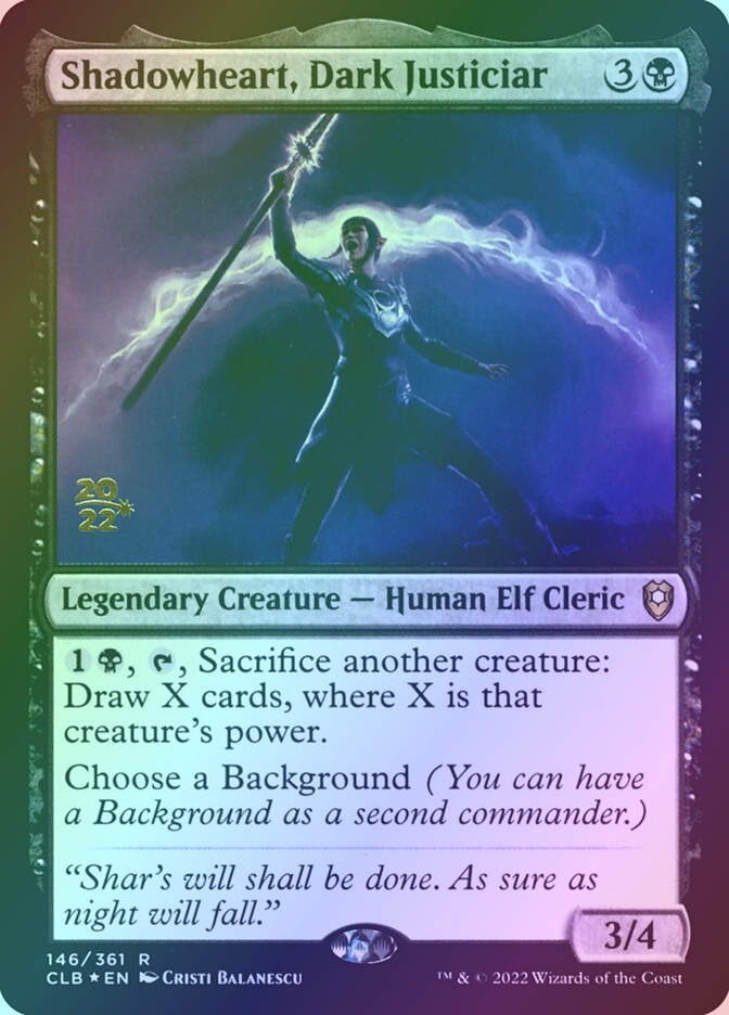 Shadowheart, Dark Justiciar (PCLB) (146s) / Foil