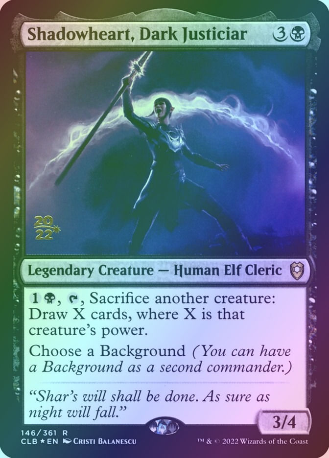Shadowheart, Dark Justiciar (PCLB) (146s) / Foil