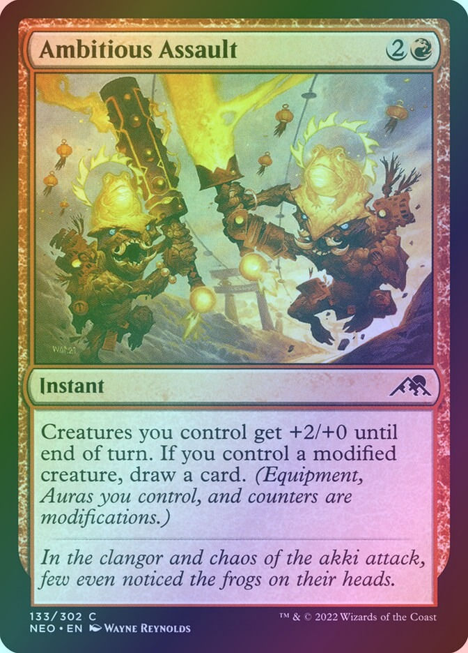 Ambitious Assault (NEO) (133) / Foil