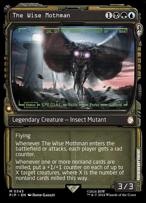 The Wise Mothman (pip) (343) / Showcase