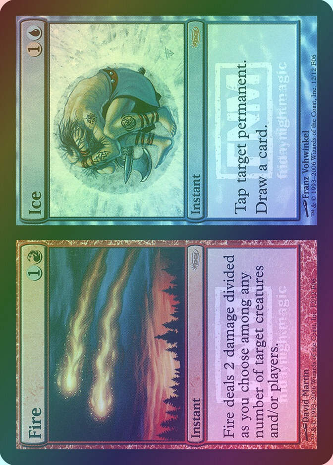 Fire // Ice (F06) (12a) / Foil