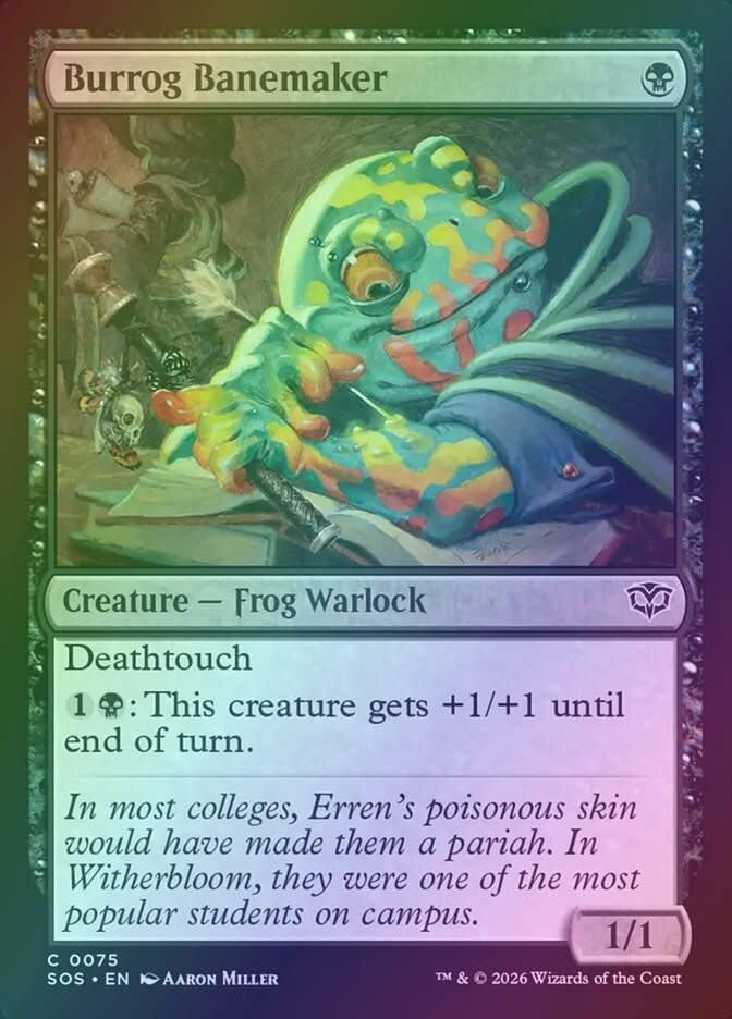 Burrog Banemaker (SOS) (75) / Foil