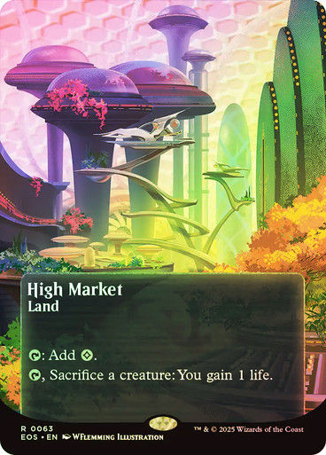 High Market (EOS) (63) / Borderless / Foil
