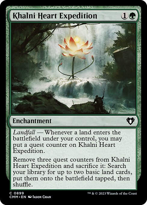 Khalni Heart Expedition (cmm) (Commander Deck)