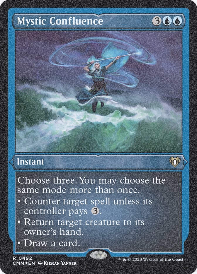 Mystic Confluence (CMM) (492) / Foil Etched
