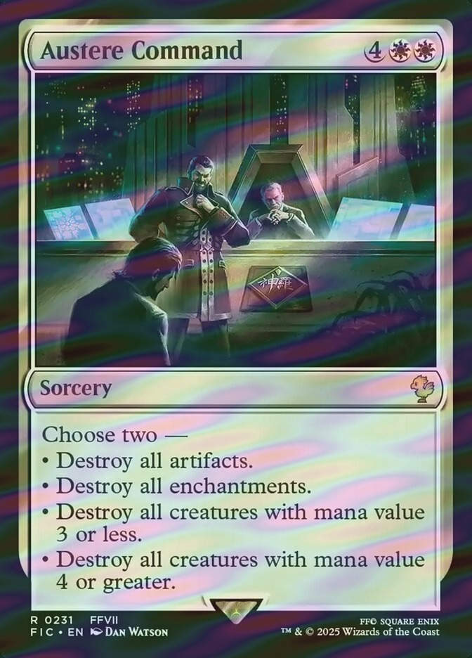 Austere Command (FIC) (231) / Surge Foil