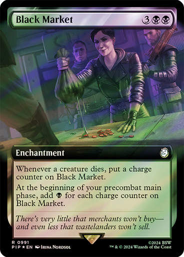 Black Market (pip) (991) / Extended Surge Foil