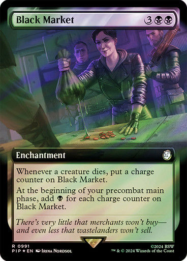 Black Market (pip) (991) / Extended Surge Foil
