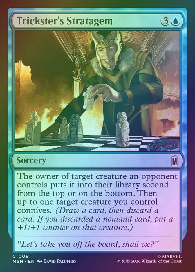 Trickster's Stratagem (MSH) (81) / Foil