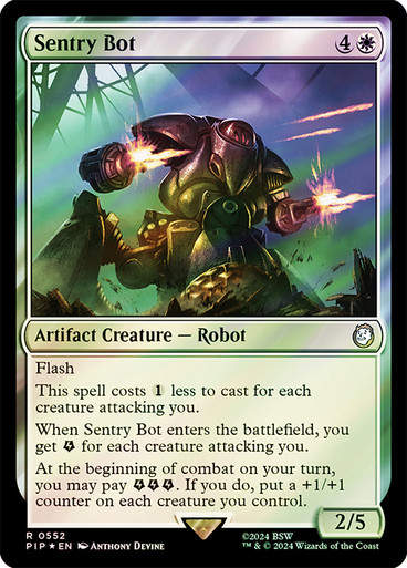 Sentry Bot (pip) (552) / Surge Foil