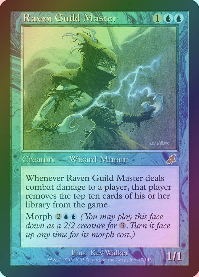 Raven Guild Master (SCG) (47) / Foil