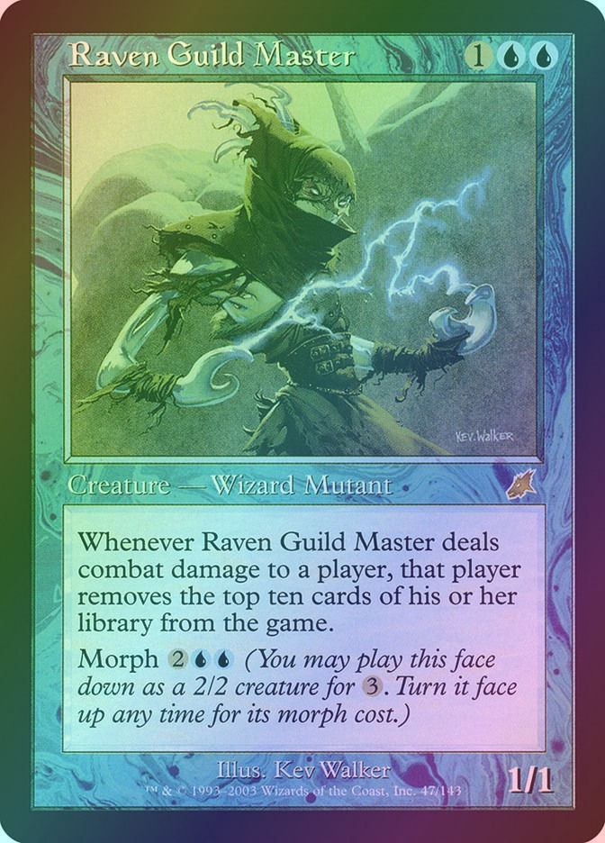 Raven Guild Master (SCG) (47) / Foil