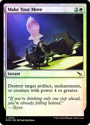 Make Your Move (mkm) (22) / Foil