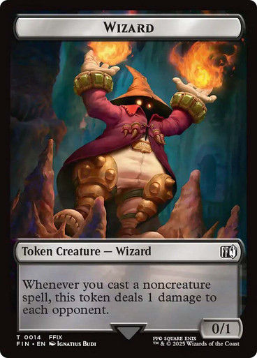 Hero Token T02 // Wizard Token T14 (TFIN) — cara 2 de 2