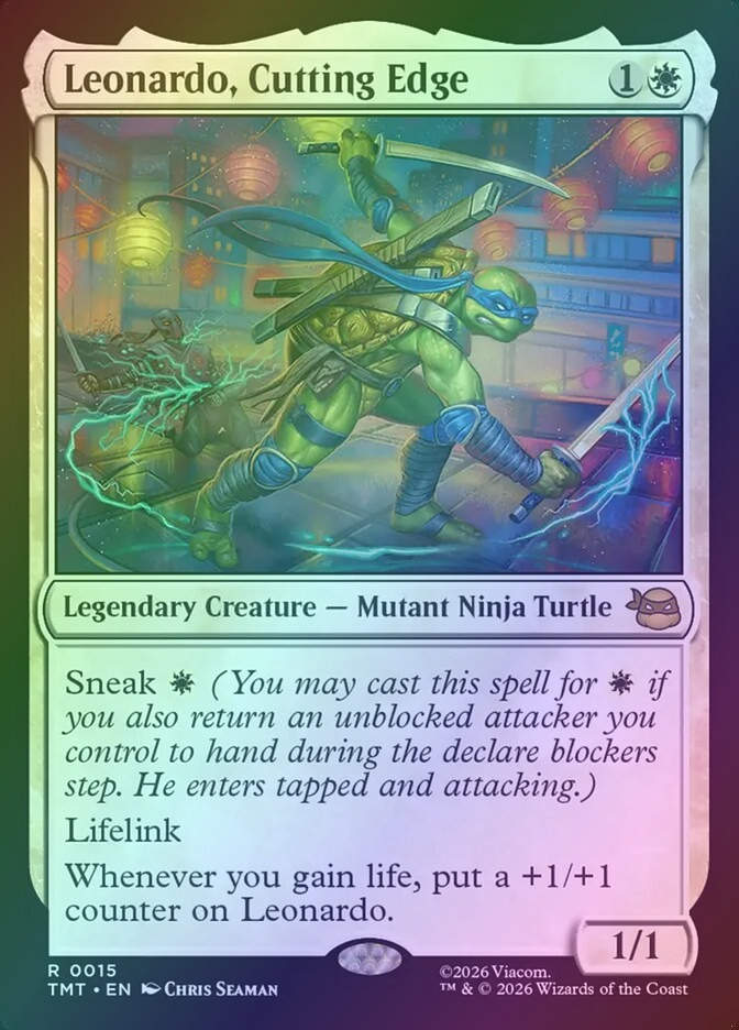 Leonardo, Cutting Edge (TMT) (15) / Foil