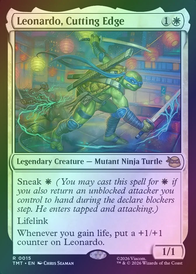 Leonardo, Cutting Edge (TMT) (15) / Foil