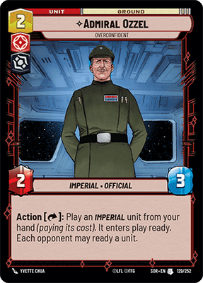 Admiral Ozzel - Overconfident (SOR_#129/252)