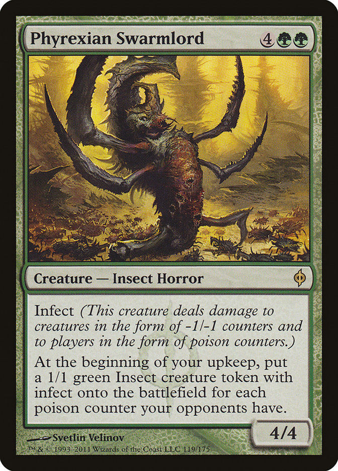 Phyrexian Swarmlord (NPH) (119)