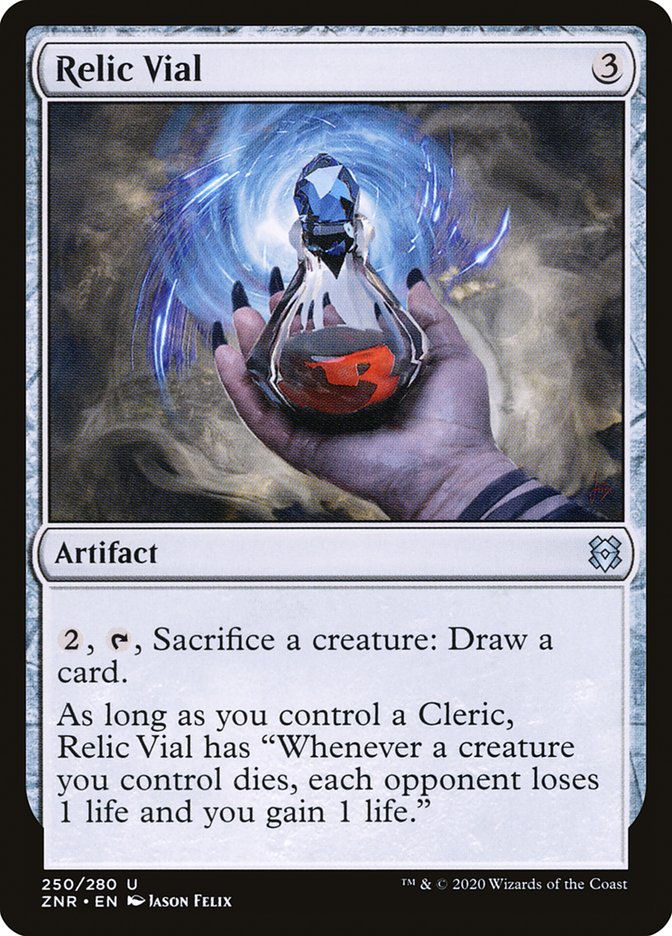 Relic Vial (ZNR) (250)
