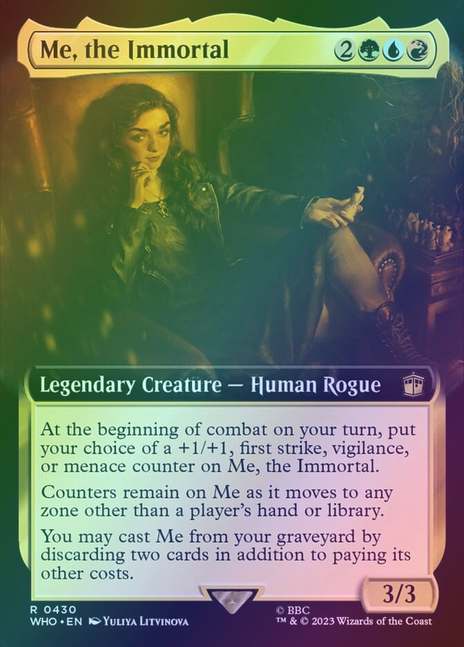 Me, the Immortal (WHO) (430) / Extended Art / Foil