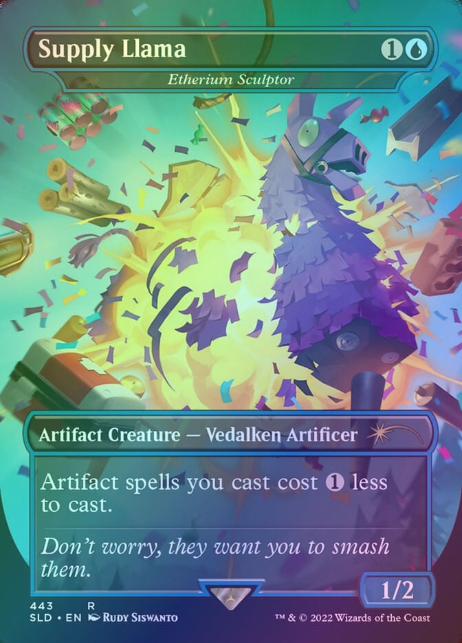 Etherium Sculptor (SLD) (443) / Borderless / Foil