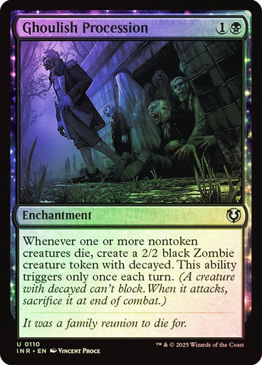 Ghoulish Procession (INR) (110) / Foil