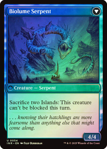 Biolume Egg // Biolume Serpent (INR) (54) / Foil — cara 2 de 2