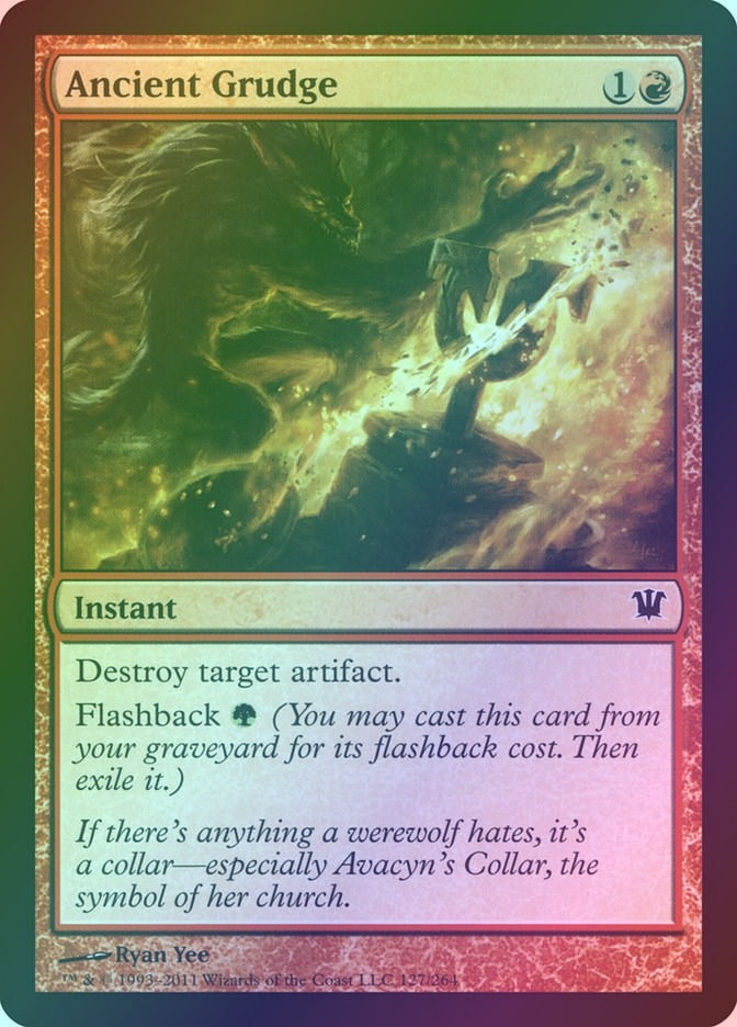 Ancient Grudge (ISD) (127) / Foil