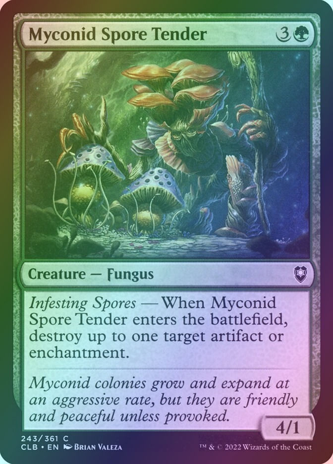 Myconid Spore Tender (CLB) (243) / Foil