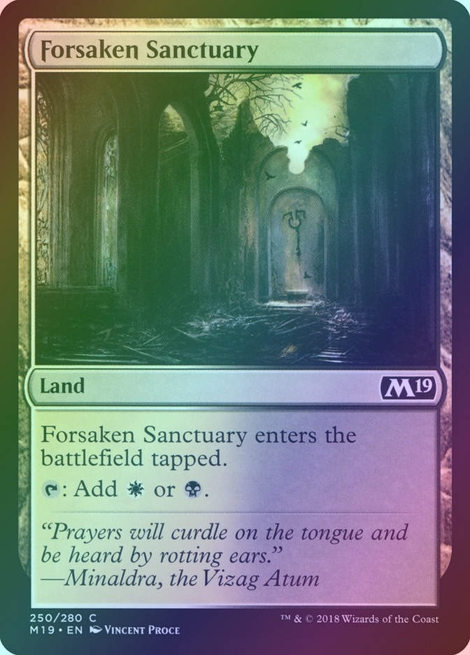 Forsaken Sanctuary (M19) (250) / Foil