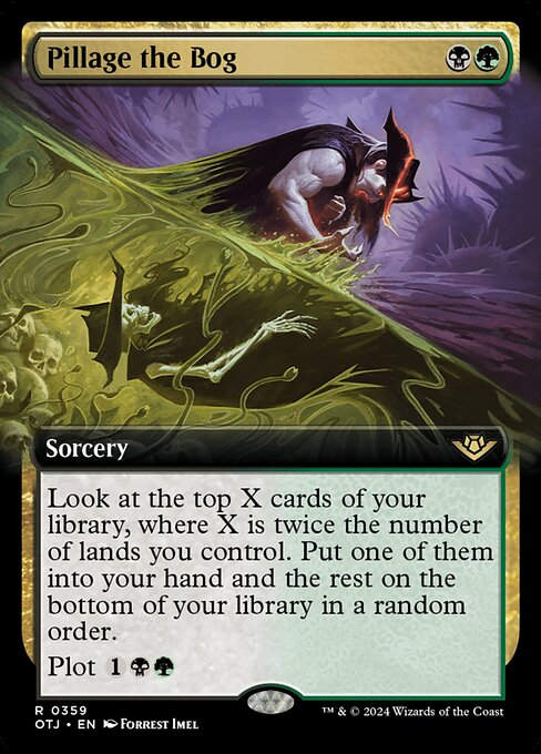 Pillage the Bog (otj) (359) / Extended Art