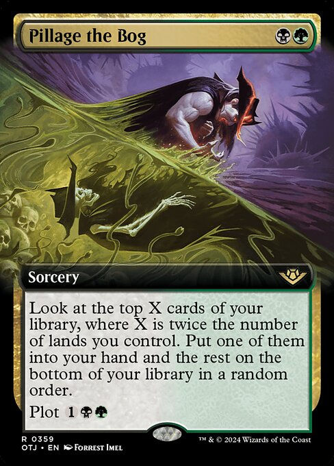 Pillage the Bog (otj) (359) / Extended Art