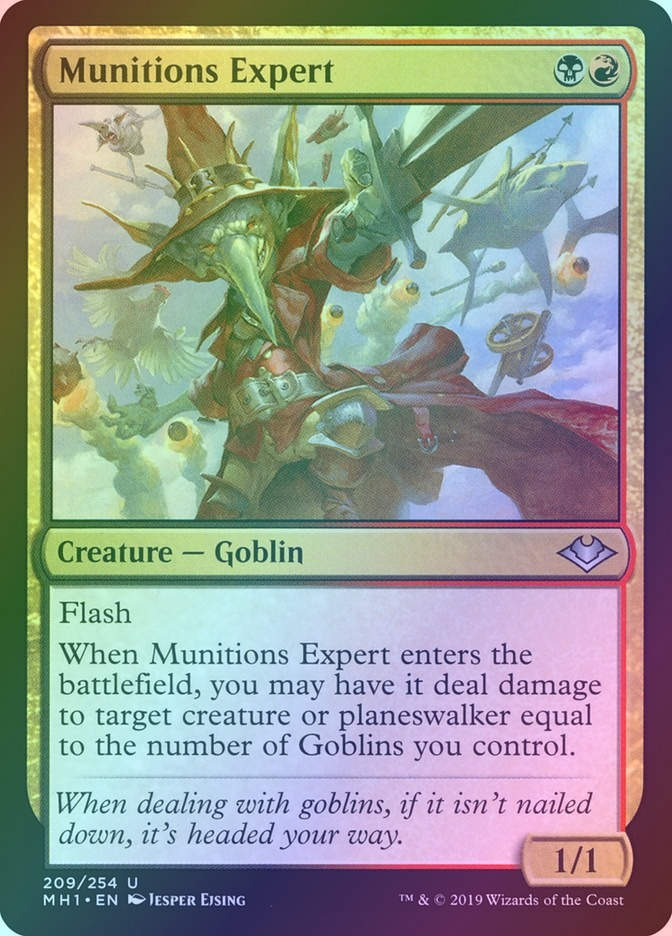 Munitions Expert (MH1) (209) / Foil