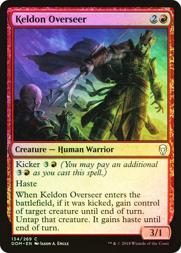 Keldon Overseer (DOM) (134) / Foil