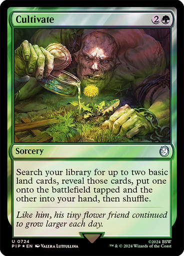Cultivate (pip) (724) / Surge Foil