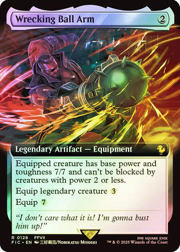 Wrecking Ball Arm (FIC) (128) / Extended Art / Foil